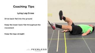 220. Lying Leg Cross
