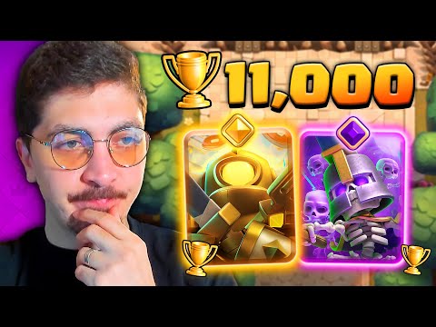 أقوى سايكل للميني بيكا الباسل ‼️ طريقـي نحو 11,000 كأس🏆 كلاش رويال