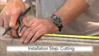 VT Dimensions Countertop Install