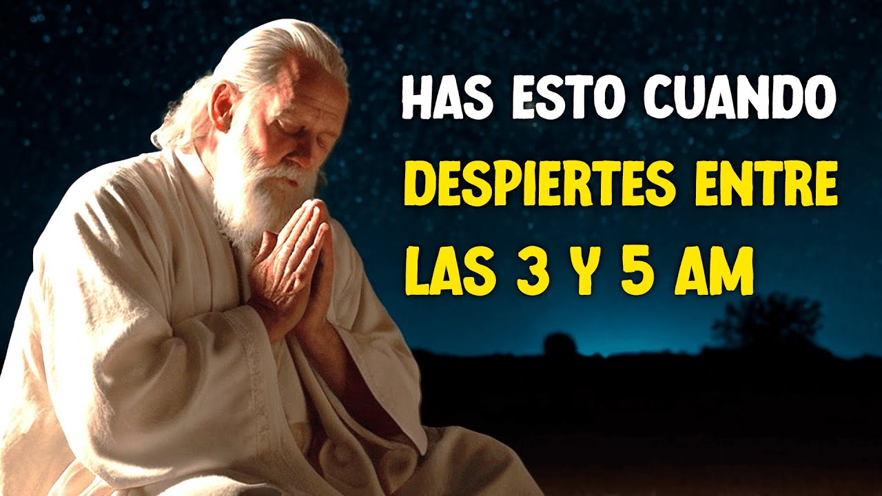 EL SECRETO de porqué DIOS te DESPIERTA entre las 3 y 5 AM (Te Sorprenderás)