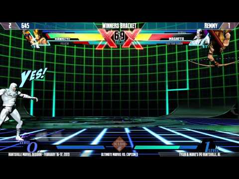 Huntsville UMvC3 Session - [MARQ] Sixfortyfive vs Remmy
