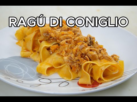 Ragú di coniglio, un'altro classico della cucina Aretina, un ragú cosí non si era  mai visto.