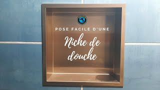 🛁🎬J'installe une niche murale de douche prête à poser!🥇🥇🥇