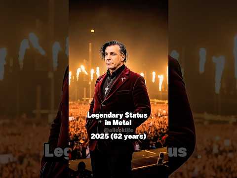 The Bizarre Evolution of Till Lindemann #life #tilllindemann #rammstein #evolution #shorts