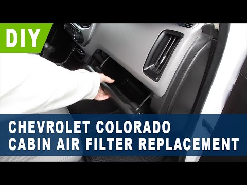Chevrolet Colorado Cabin Air Filter Replacement ( 2015 2016 2017 2018 2019 2020 2021 2022 )