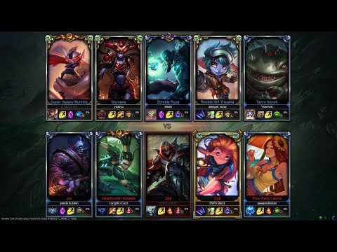 7.24 KR - yizhiyu (Shyvana) vs Longzhu Cuzz (Nidalee) - Challenger 47 vs 9
