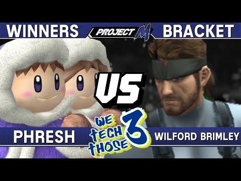 Project M - Phresh (Ice Climbers) vs Wilford Brimley (Snake) - We Tech Those 3 Winners