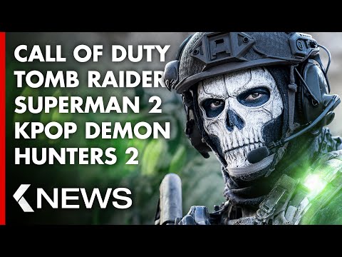 Call of Duty Film, Tomb Raider Serie, Superman 2, Scream 7, KPop Demon Hunters 2... KinoCheck News