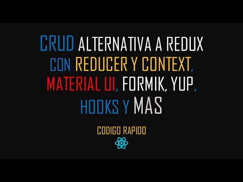 00 Resultado Final CRUD y alternativa a Redux solo con REACT