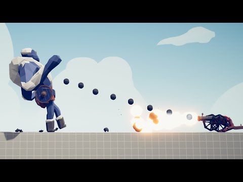 RAPID FIRE CANNON vs EVERY UNIT - Totally Accurate Battle Simulator TABS
