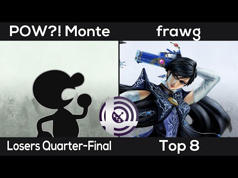 Monte (Game and Watch) vs frawg (Bayonetta) - EugeneBound Losers QF Smash Ultimate Tournament