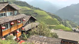 Video : China : A visit to the LongJi (Dragon's Backbone) rice terraces 龙脊梯田 - video