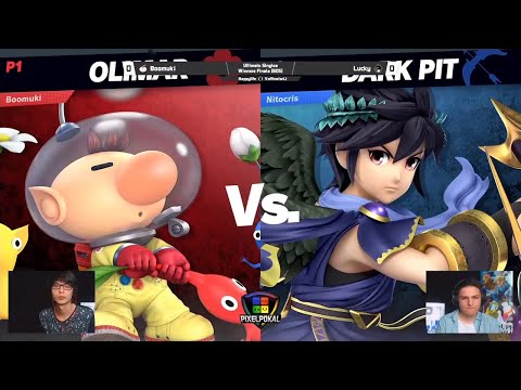Boomuki (Olimar) vs. Lucky (Dark Pit) - Winners Finals | Pixelpokal Spring 2019