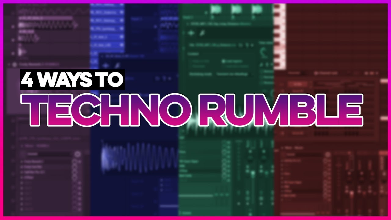 4 Ways To TECHNO RUMBLE