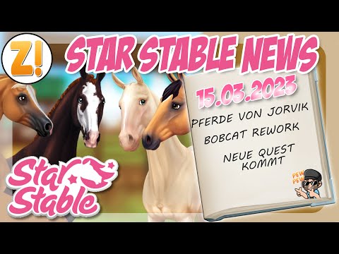 STAR STABLE NEWS: BOBCAT REWORK - 40% PFERDE RABATT 💜 [SSO NEWS][15.03.2023]