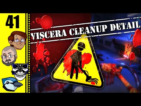 Let's Play Viscera Cleanup Detail Multiplayer Part 41 - Splatter Station