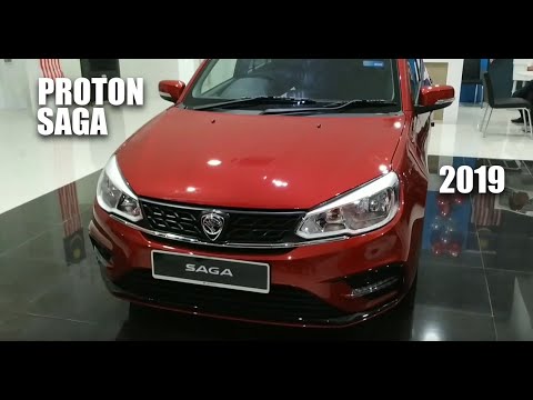 Proton Saga Facelift 2019 walk-through - at Proton 3S Cyberjaya