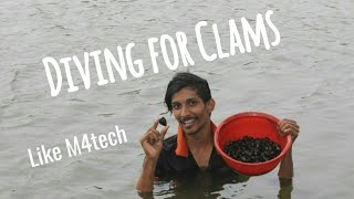 preview picture of video 'Doing like M4tech - Diving for Clams '