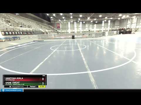 55 Lbs Semifinal - Sadie Sweat, Kalispell Wrestling Club Vs Janeyiah Ayala, Washington 4225