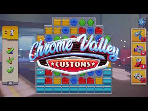 Chrome Valley Customs Level 923 - NO BOOSTERS GAMEPLAY + FULL STORY 🚘🔧 | SKILLGAMING ✔️