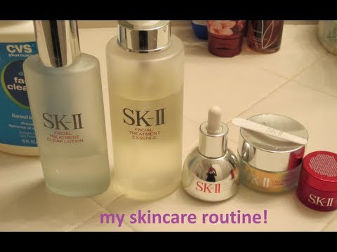 ❤My Skin Care ROUTINE! FT. SK-II❤