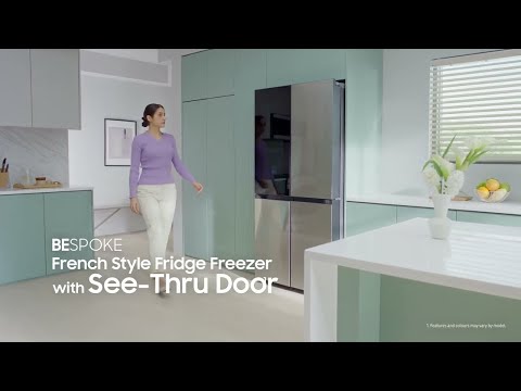 Discover Our See Through Glass Fridge Freezer Door | Samsung SA