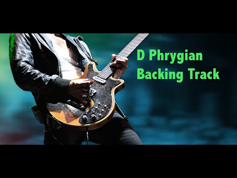 D Phrygian Mode Backing Track