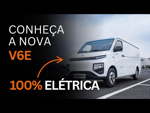 CONHEÇA A NOVA FARIZON V6E - A VAN QUE ENTREGA MAIS GASTANDO MENOS