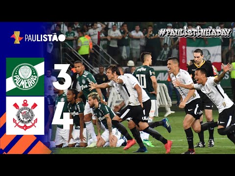 Palmeiras 0 (3) x (4) 1 Corinthians - Final Campeonato Paulista 2018 • Gols e Melhores Momentos