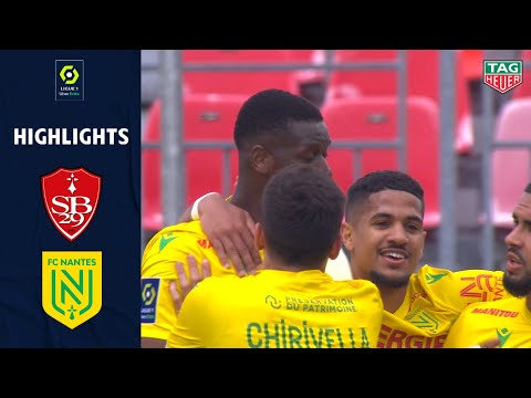 STADE BRESTOIS 29 - FC NANTES (1 - 4) - Highlights - (SB29 - FCN) / 2020-2021