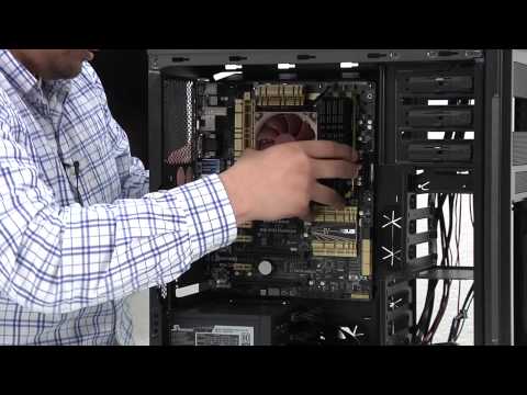 How-to install the motherboard into a case