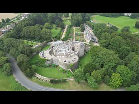 Tudor Castles in Flight: Deal & Walmer from the Sky