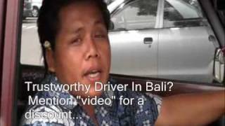 preview picture of video 'BALI AIRPORT TRANSPORT TRANSPORTATION AROUND BALI WITH GOOD GUIDE'