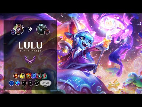 Lulu Support vs Senna - EUW Master Patch 12.9