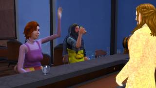【シムズ4】お金の力で一流バーテンダーの願望を叶える♯4【The sims4】