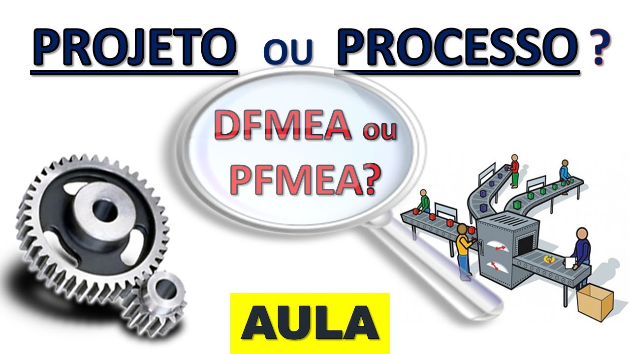 Projeto ou Processo - DFMEA ou PFMEA? Entenda a diferença