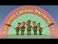 Komando Latihan Pertempuran Animasi Tentara