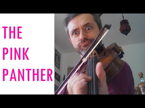 THE PINK PANTHER: MASTER TUTORIAL - comment jouer sur le violon (VERSION COMPLÈTE)