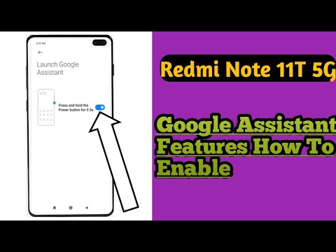 Redmi Note 11T 5G || Google Assistant Use Kaise Kre || How To Use
