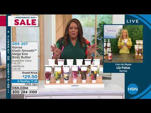 HSN | KORRES Beauty 02.12.2021 - 12 PM