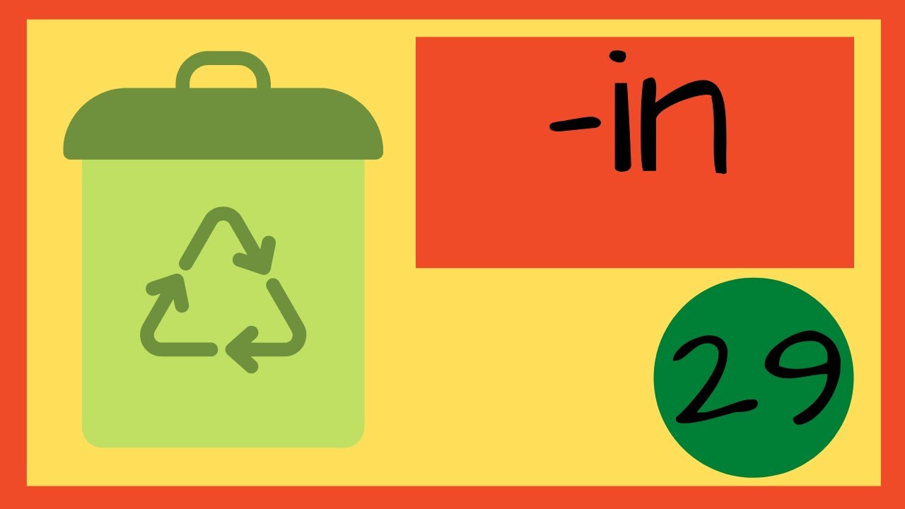 Word Families Set 29  in CVC words Phonics Teach Your Child To Read with Common Word Endings