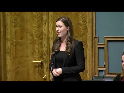 Jussi Halla aho servaa Sanna Marinin 13.2.2020