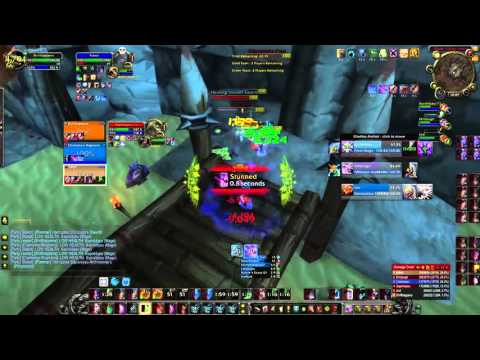 Barty - Turbo Cleave VS Mage Lock Shaman 3v3 Arena - WoW 6.2 Resto Druid PvP