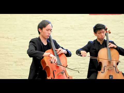 The Galvin Cello Quartet - C. Debussy, La Fille aux Cheveux de Lin