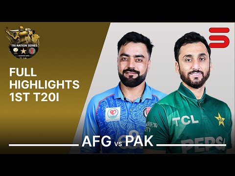 Full Highlights | Afghanistan vs Pakistan | T20I Tri Nation Series 2025 | Match 1 | ECB | M3Q1K