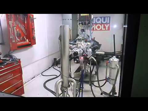 340 Chrysler with Indy heads dyno run