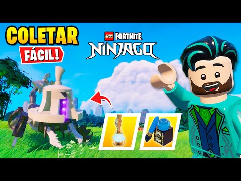 How to collect Legendary Ritual Oil and Paints in LEGO Fortnite Odyssey Ninjago