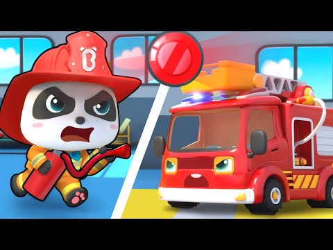 Capa de Valente Carro de Bombeiro | Super Carro | Historinhas e Músicas Infantis | BabyBus Português