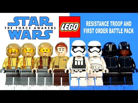 Vidéo LEGO Star Wars 75131 : Pack de combat de la Résistance