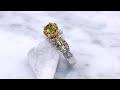 video - Hidden Halo Twist Engagement Ring
